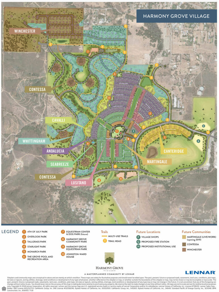 HGV Neighborhood Map